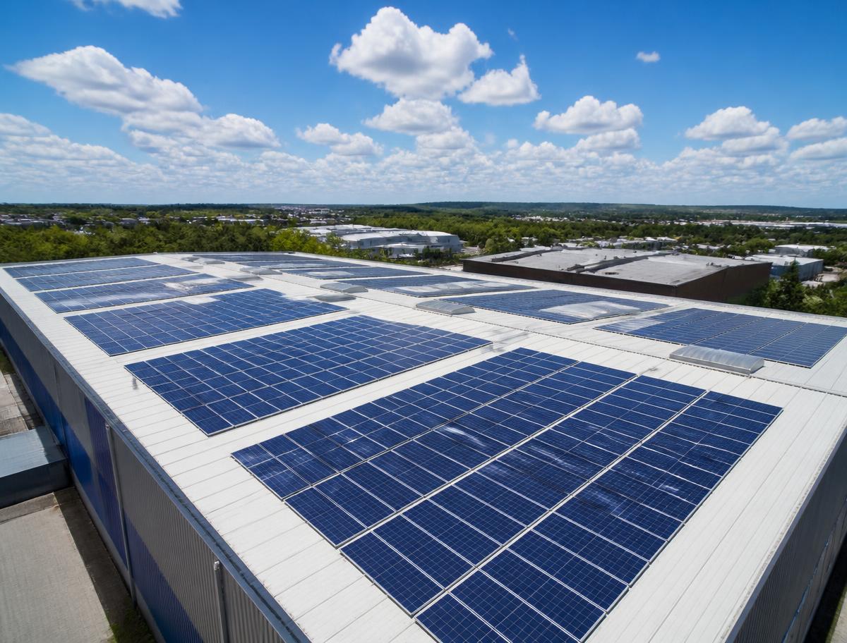Impianto fotovoltaico sullo stabilimento